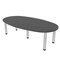 Skutchi Designs 45.25 in W, 84 in L, 29 in H, Engineered Wood Top, Grey HAR-BOVL-46X84-PT-AN - alternate 1